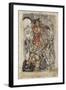 The Pied Piper and the Children-Arthur Rackham-Framed Giclee Print