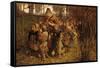 The Pied Piper of Hamelin, 1881-James Elder Christie-Framed Stretched Canvas