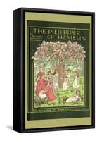 The Pied Piper of Hamelin-Kate Greenaway-Framed Stretched Canvas