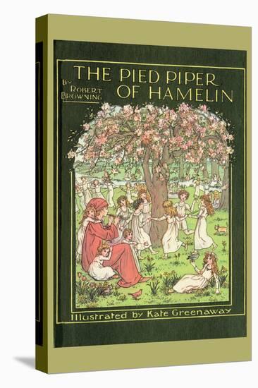 The Pied Piper of Hamelin-Kate Greenaway-Stretched Canvas