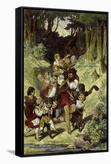 The Pied Piper of Hamelin-Clemens Brentano-Framed Stretched Canvas