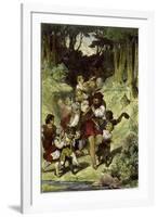 The Pied Piper of Hamelin-Clemens Brentano-Framed Giclee Print