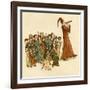 The Pied Piper of Hamelin-Kate Greenaway-Framed Giclee Print