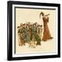 The Pied Piper of Hamelin-Kate Greenaway-Framed Giclee Print