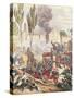 The Piedmontese and the French at the Battle of Magenta in 1859-null-Stretched Canvas