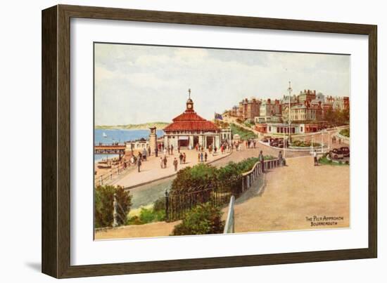 The Pier Approach, Bournemouth-Alfred Robert Quinton-Framed Giclee Print