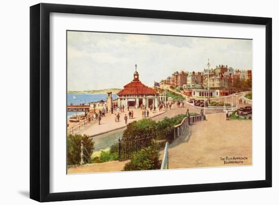 The Pier Approach, Bournemouth-Alfred Robert Quinton-Framed Giclee Print