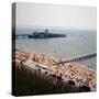 The Pier at Bournemouth 1971-Library-Stretched Canvas