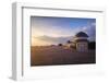 The pier at Hastings at sunrise, Hastings, East Sussex, England, United Kingdom, Europe-Andrew Sproule-Framed Photographic Print