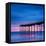 The Pier at Saltburn-By-The-Sea, North Yorkshire, at Sunrise-Travellinglight-Framed Stretched Canvas