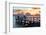 The Pier at Sunset Lovers-Philippe Hugonnard-Framed Photographic Print