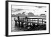 The Pier at Sunset Lovers-Philippe Hugonnard-Framed Photographic Print