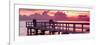 The Pier at Sunset Lovers-Philippe Hugonnard-Framed Premium Photographic Print