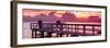 The Pier at Sunset Lovers-Philippe Hugonnard-Framed Photographic Print