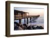 The Pier at sunset, Swakopmund, Namibia-Jean Brooks-Framed Photographic Print