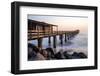 The Pier at sunset, Swakopmund, Namibia-Jean Brooks-Framed Photographic Print