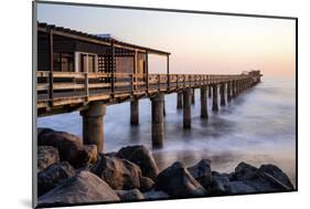 The Pier at sunset, Swakopmund, Namibia-Jean Brooks-Mounted Photographic Print