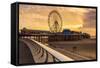 The Pier, Blackpool, Lancashire, England, United Kingdom, Europe-Billy-Framed Stretched Canvas