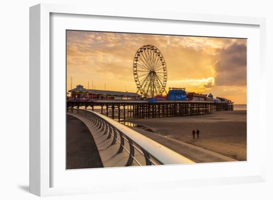 The Pier, Blackpool, Lancashire, England, United Kingdom, Europe-Billy-Framed Photographic Print