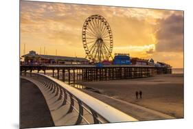 The Pier, Blackpool, Lancashire, England, United Kingdom, Europe-Billy-Mounted Photographic Print