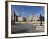 The Pier Head with the Royal Liver Building, the Neighbouring Cunard Building and Port of Liverpool-David Bank-Framed Photographic Print