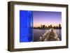 The Pier in St. Petersburg Skyline, Tampa, Florida, United States of America, North America-Richard Cummins-Framed Photographic Print