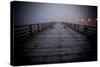 The Pier Near Seattle's Water Taxi Zone on the Puget Sound, West Seattle, Washington-Dan Holz-Stretched Canvas