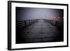 The Pier Near Seattle's Water Taxi Zone on the Puget Sound, West Seattle, Washington-Dan Holz-Framed Photographic Print
