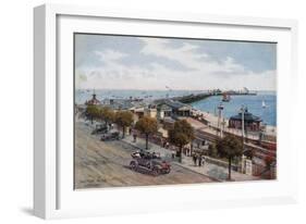 The Pier, Ryde, I of Wight-Alfred Robert Quinton-Framed Giclee Print