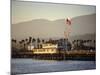 The Pier, Santa Barbara, California. USA-Walter Rawlings-Mounted Photographic Print