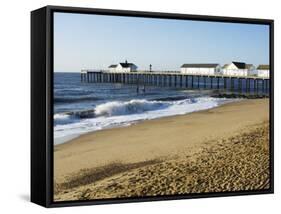 The Pier, Southwold, Suffolk, England, United Kingdom-Amanda Hall-Framed Stretched Canvas