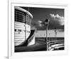 The Pier Worthing B&W-Jo Crowther-Framed Giclee Print