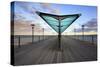 The Pier-Rob Cherry-Stretched Canvas