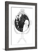 The Pierrot of the Minute-Aubrey Beardsley-Framed Art Print