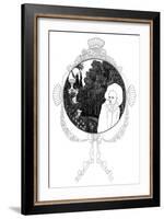 The Pierrot of the Minute-Aubrey Beardsley-Framed Art Print