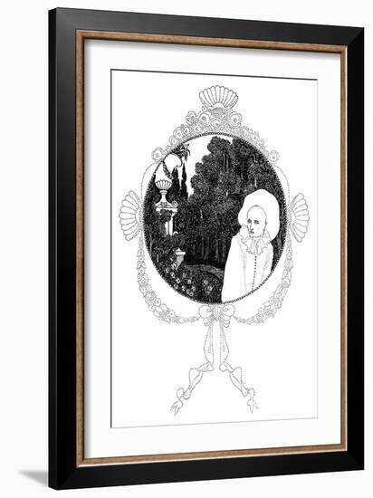 The Pierrot of the Minute-Aubrey Beardsley-Framed Art Print