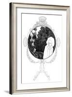 The Pierrot of the Minute-Aubrey Beardsley-Framed Art Print