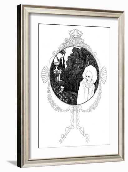 The Pierrot of the Minute-Aubrey Beardsley-Framed Art Print