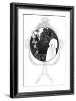 The Pierrot of the Minute-Aubrey Beardsley-Framed Art Print