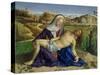 The Pieta, circa 1505-Giovanni Bellini-Stretched Canvas