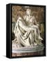 The Pieta-Michelangelo Buonarroti-Framed Stretched Canvas