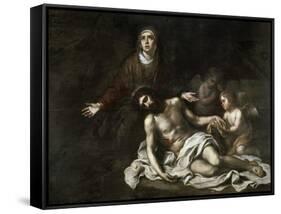 The Pieta-Bartolome Esteban Murillo-Framed Stretched Canvas