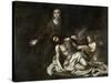 The Pieta-Bartolome Esteban Murillo-Stretched Canvas