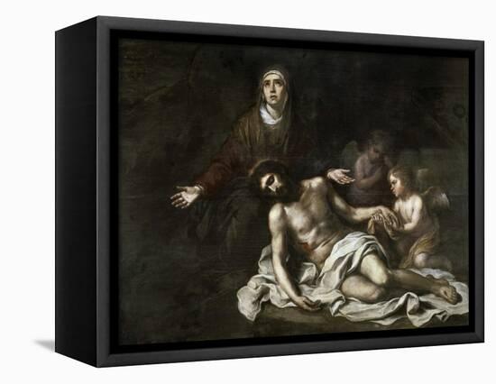 The Pieta-Bartolome Esteban Murillo-Framed Stretched Canvas