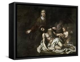 The Pieta-Bartolome Esteban Murillo-Framed Stretched Canvas