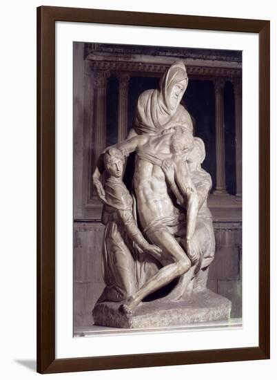 The Pieta-Michelangelo Buonarroti-Framed Giclee Print