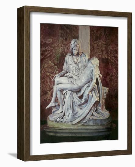 The Pieta-Michelangelo Buonarroti-Framed Giclee Print