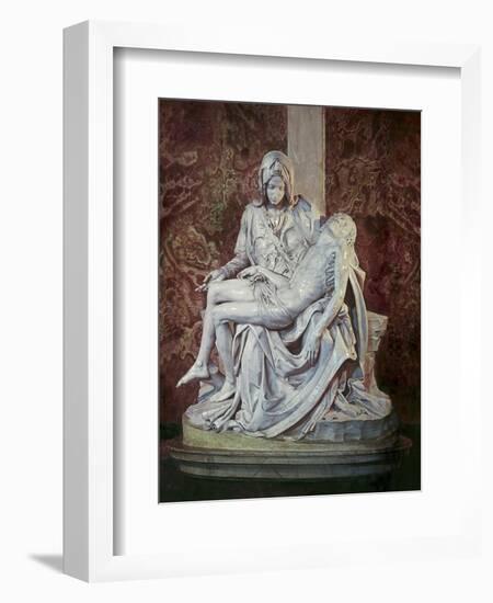 The Pieta-Michelangelo Buonarroti-Framed Giclee Print