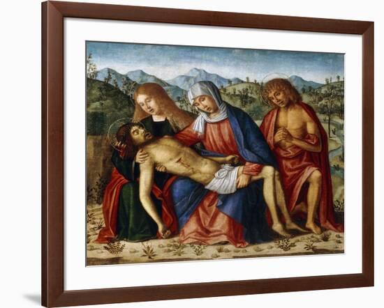 The Pieta-Giovanni di Niccolo Mansueti-Framed Giclee Print