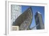 The Piex d'Or sculpture by Frank Gehry, Barcelona, Catalonia, Spain, Europe-Frank Fell-Framed Photographic Print